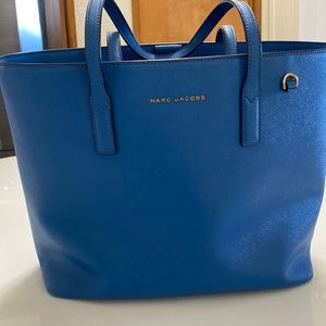 Marc Jacobs Ocean Blue traveler tote